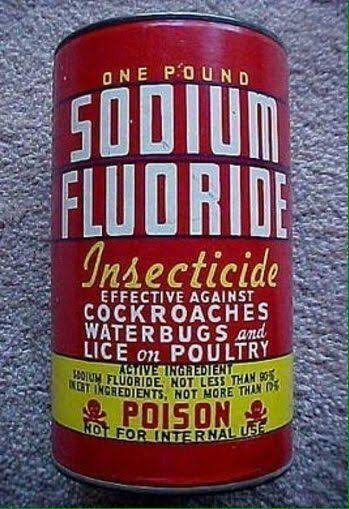 Sodium fluoride sold as insecticide