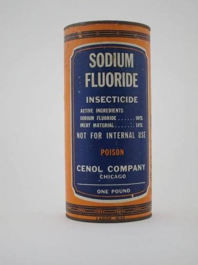 Sodium fluoride sold as insecticide